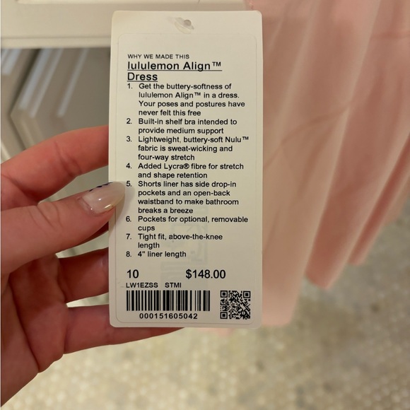 New with tags lululemon align dress - Picture 4 of 4